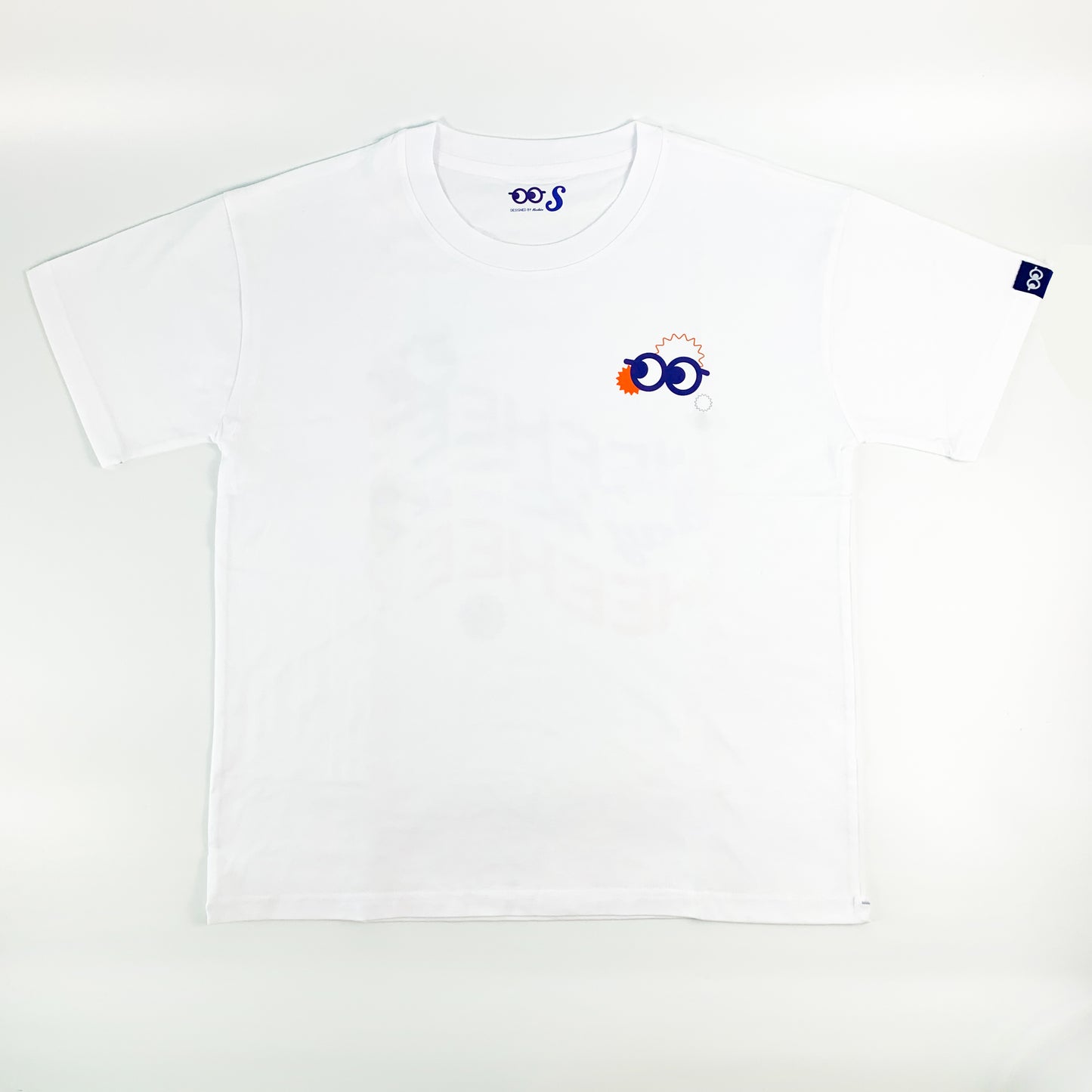 Wavy Say Heehee Tee - White