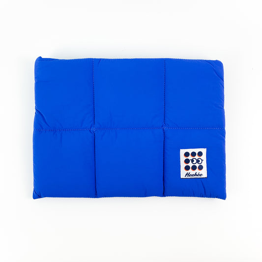 Heehee Blue Puffy Laptop Bag 1.0