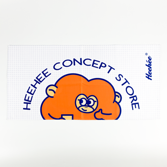 Heehee Concept Store Grey Face Towel