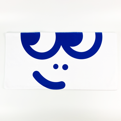 Heehee Face White Beach Towel 1.0