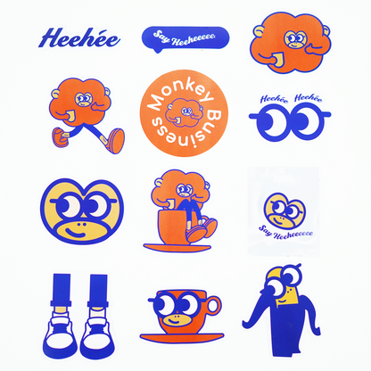 All Heehee Things Luggage Sticker Set 1.0