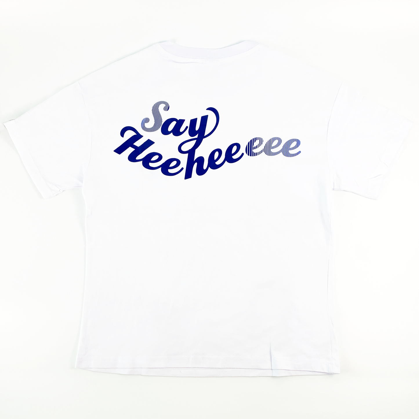 Say Heehee Louder 1.0 Tee - White