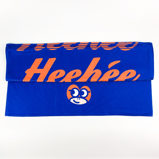 Say Heehee Louder Blue Beach Towel