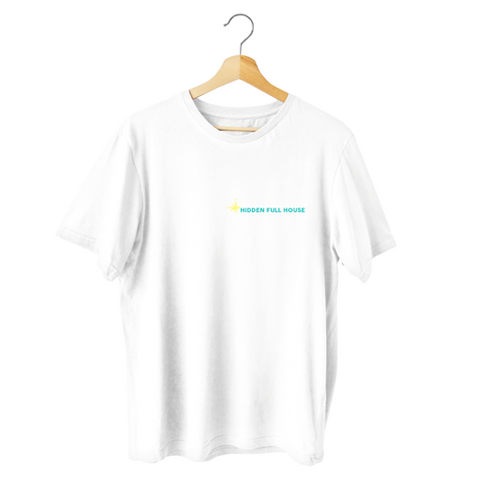 Tis The Sea-Sun Tee in White