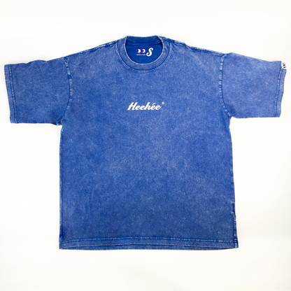 Water-washed Heehee Tee 1.0 - Blue