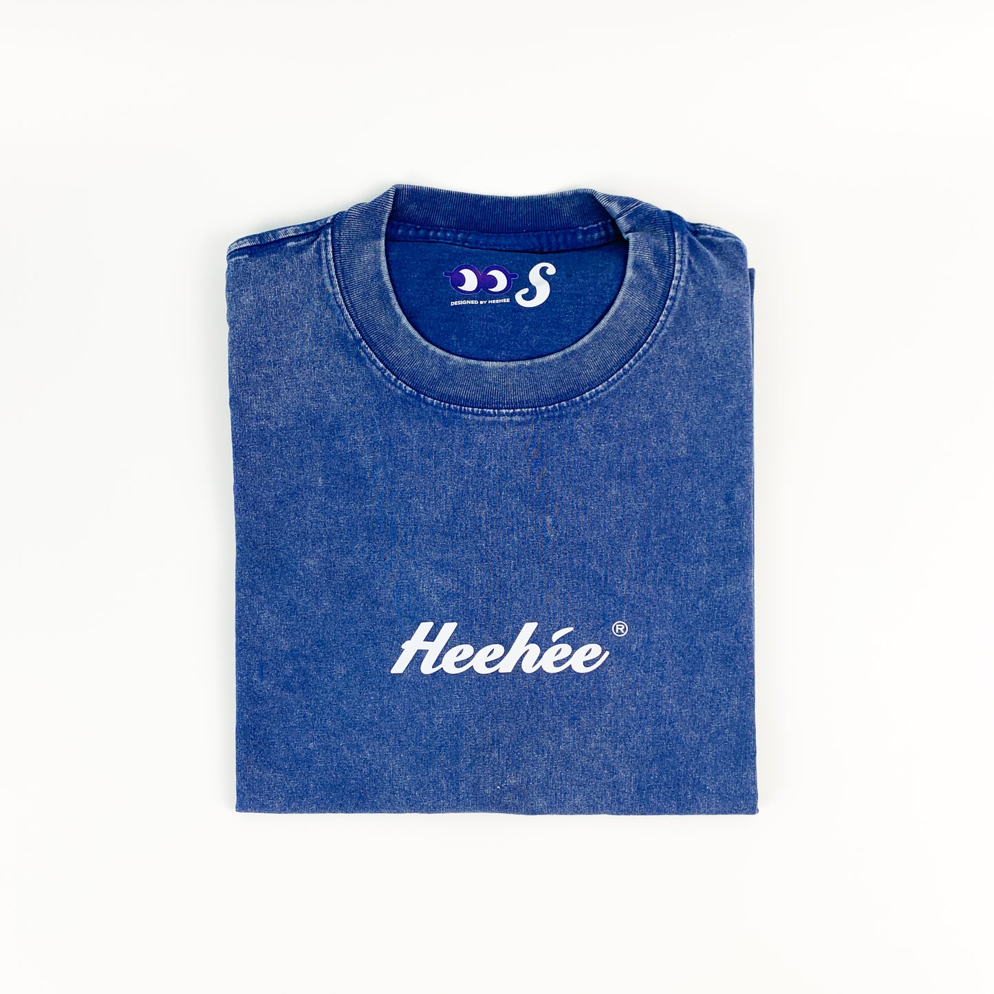 Water-washed Heehee Tee 1.0 - Blue